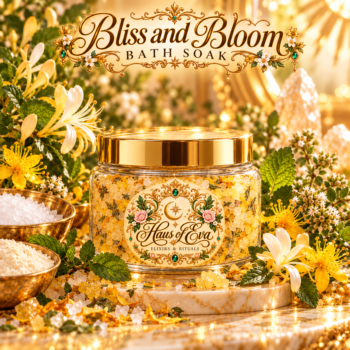 Bliss and Bloom Bath Soak (Happiness - 8oz)