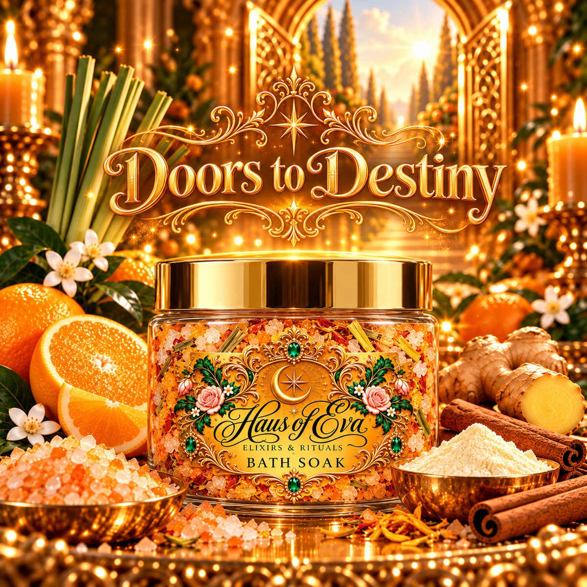 Doors to Destiny Bath Soak - (Success/Open Roads and Pathways 8oz)